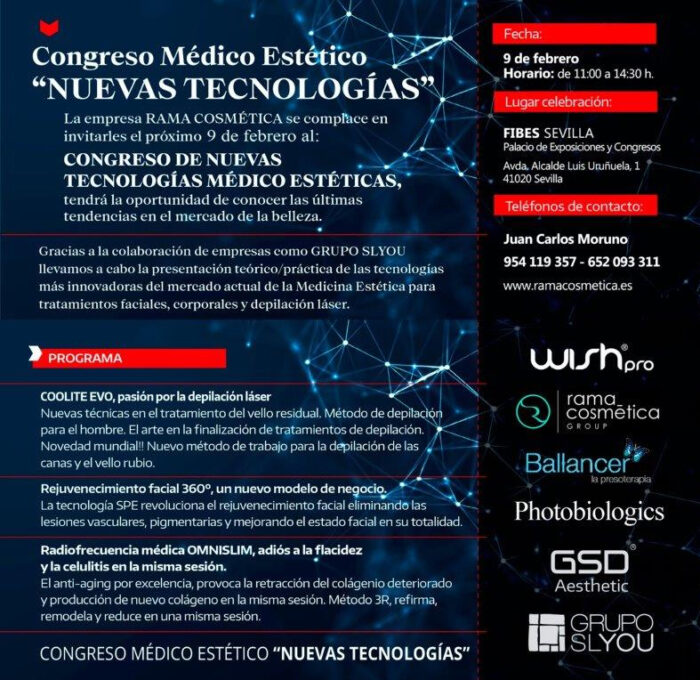 Congreso Médico Estético Nuevas Tecnologías - Expobelleza Andalucía 